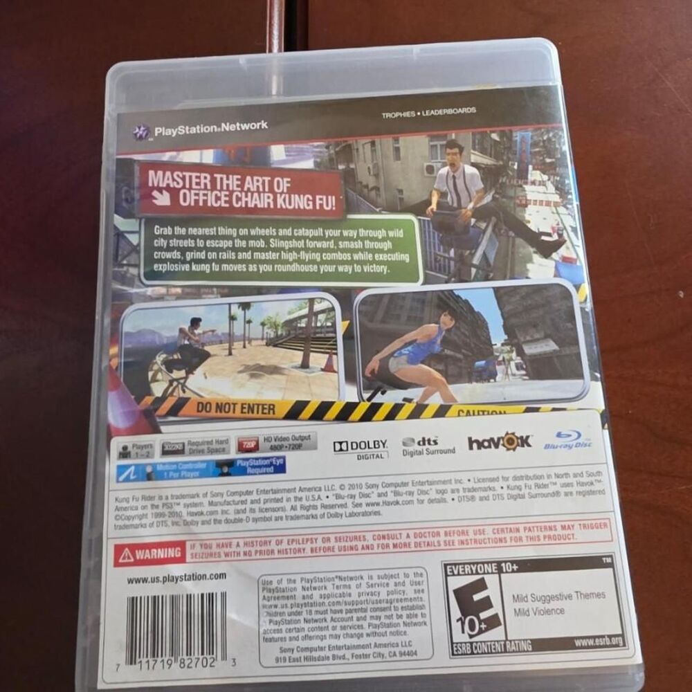 Kung Fu Rider PS3 game CIB - Picture 3 of 5